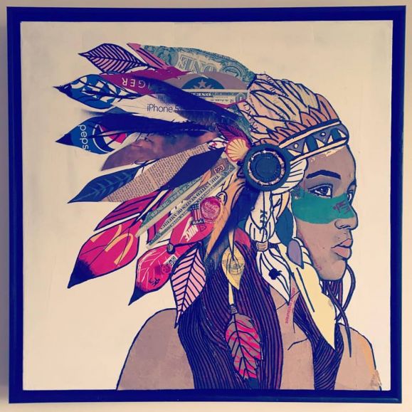 Image of a native woman