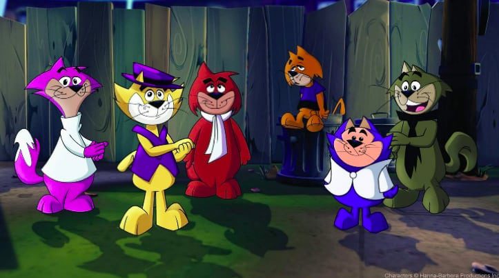 Image of top cat and friends