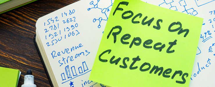 Client retention and repeat business